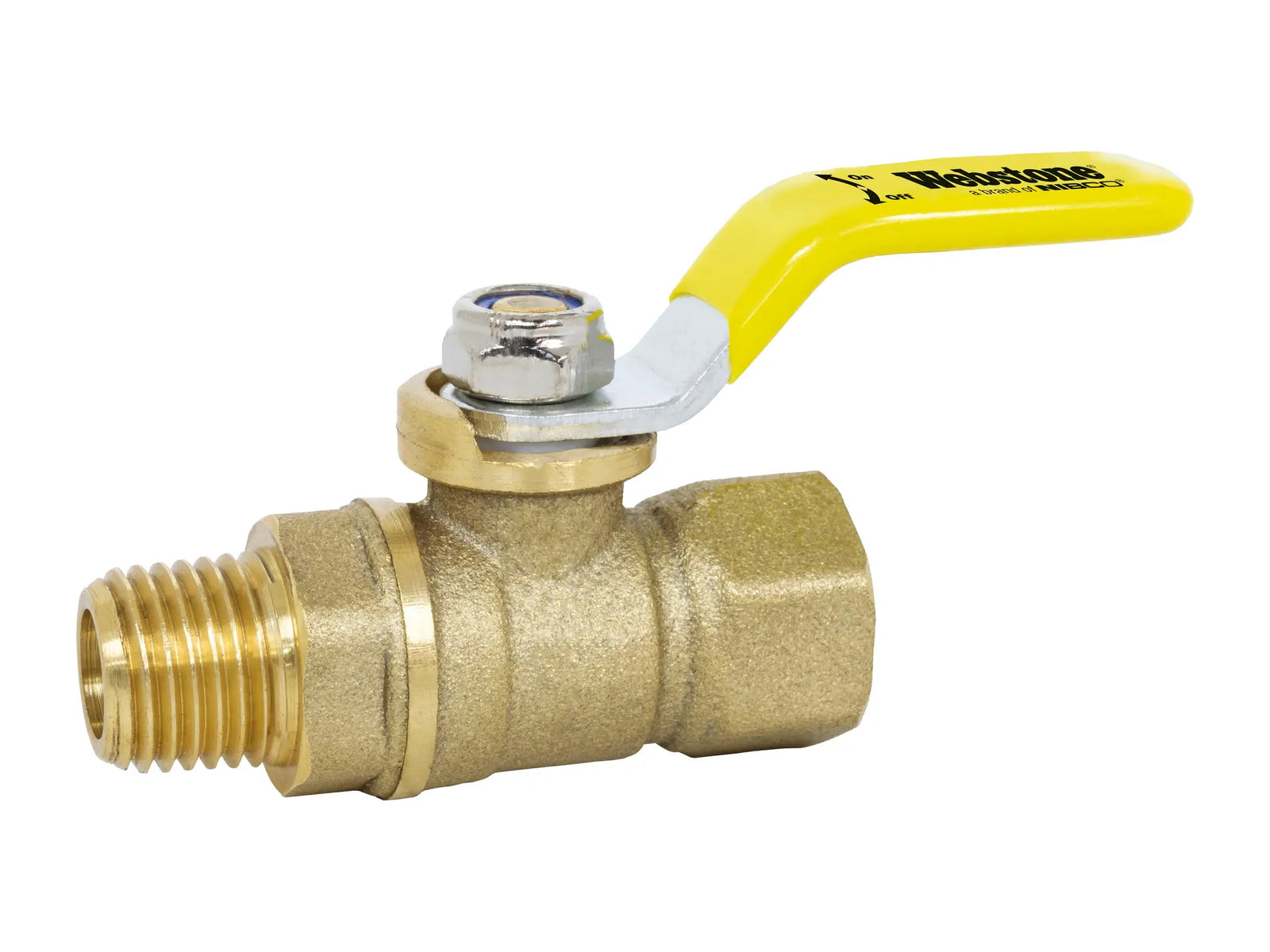 Webstone THD-X169 1/8" x 1/8" FIP Mini Ball Valve H-41698