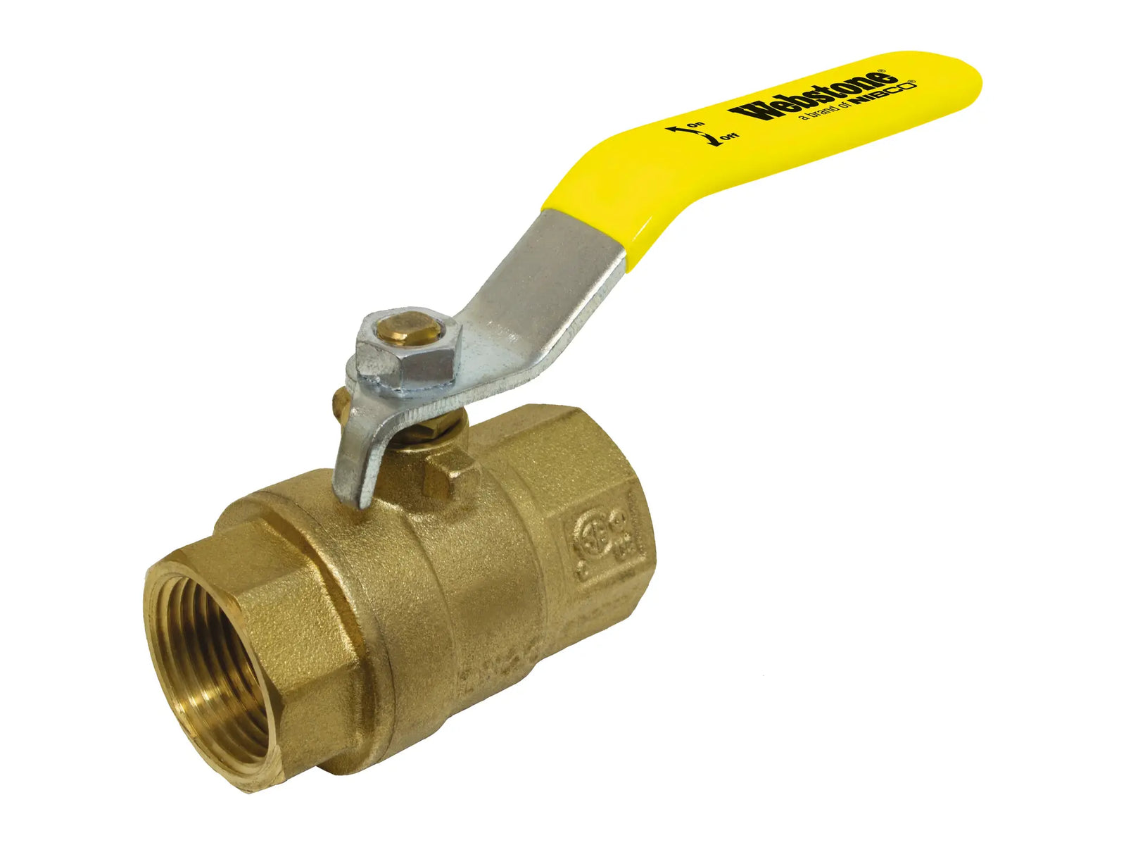 Webstone THD-X170 3/4" x 3/4" FIP Brass Ball Valve H-41703