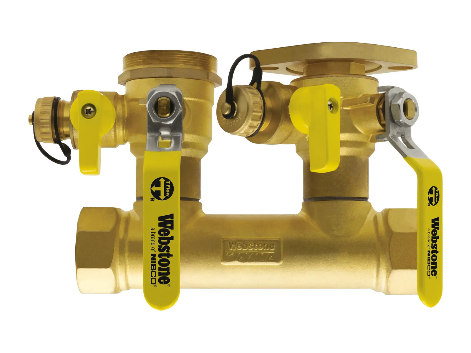 Webstone 1-1/4" x 1-1/4" Hydro-Core Ball Drain Valve H-48855-0