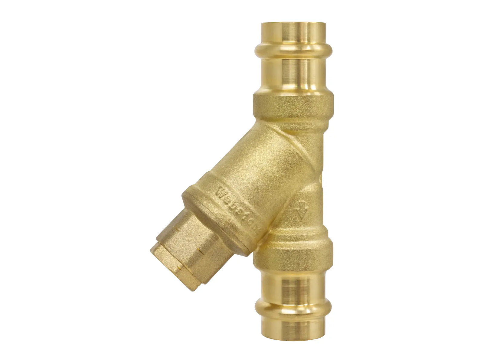 Webstone 1" x 1" Solder LF DZR Brass Y-Strainer H-50564W