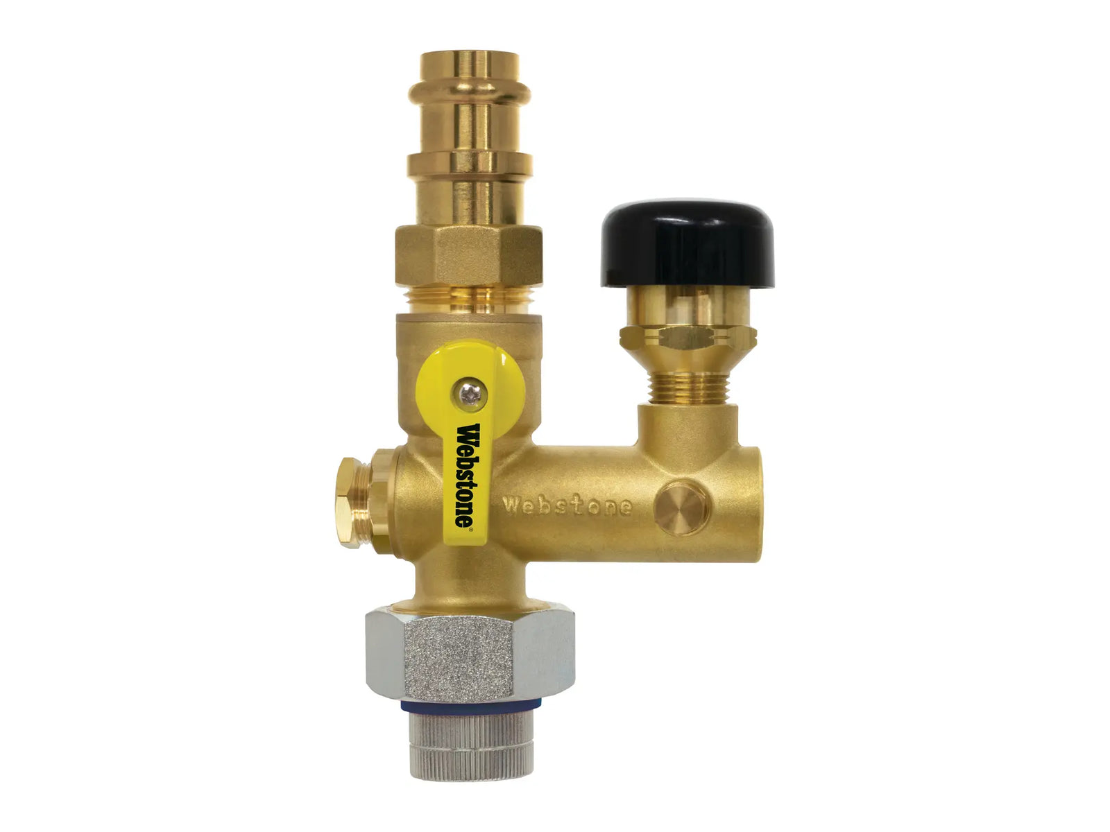 Webstone SWT-X166W-VR 1/2" x 3/4" Pro-Pal Water Heater Supply Valve H-51662W-VR