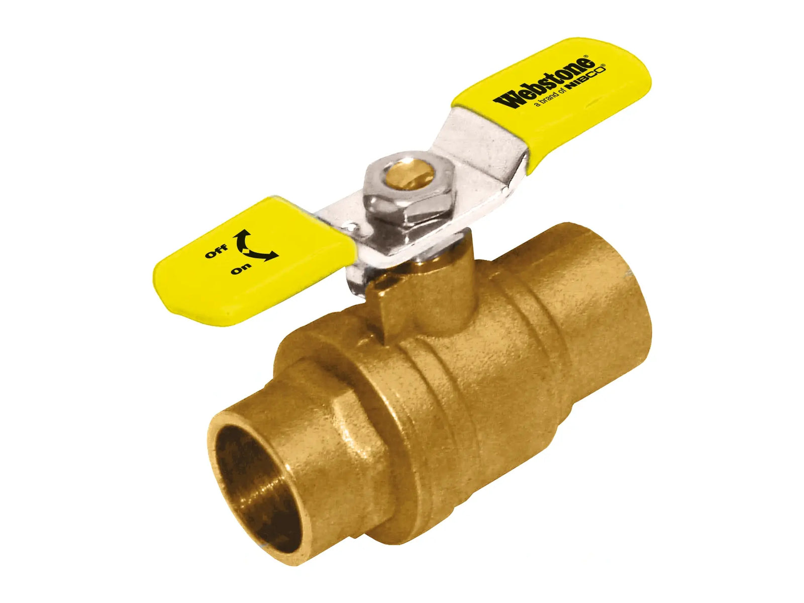 Webstone SWT-X170T 1" x 1" SWT Brass Ball Valve H-51704T