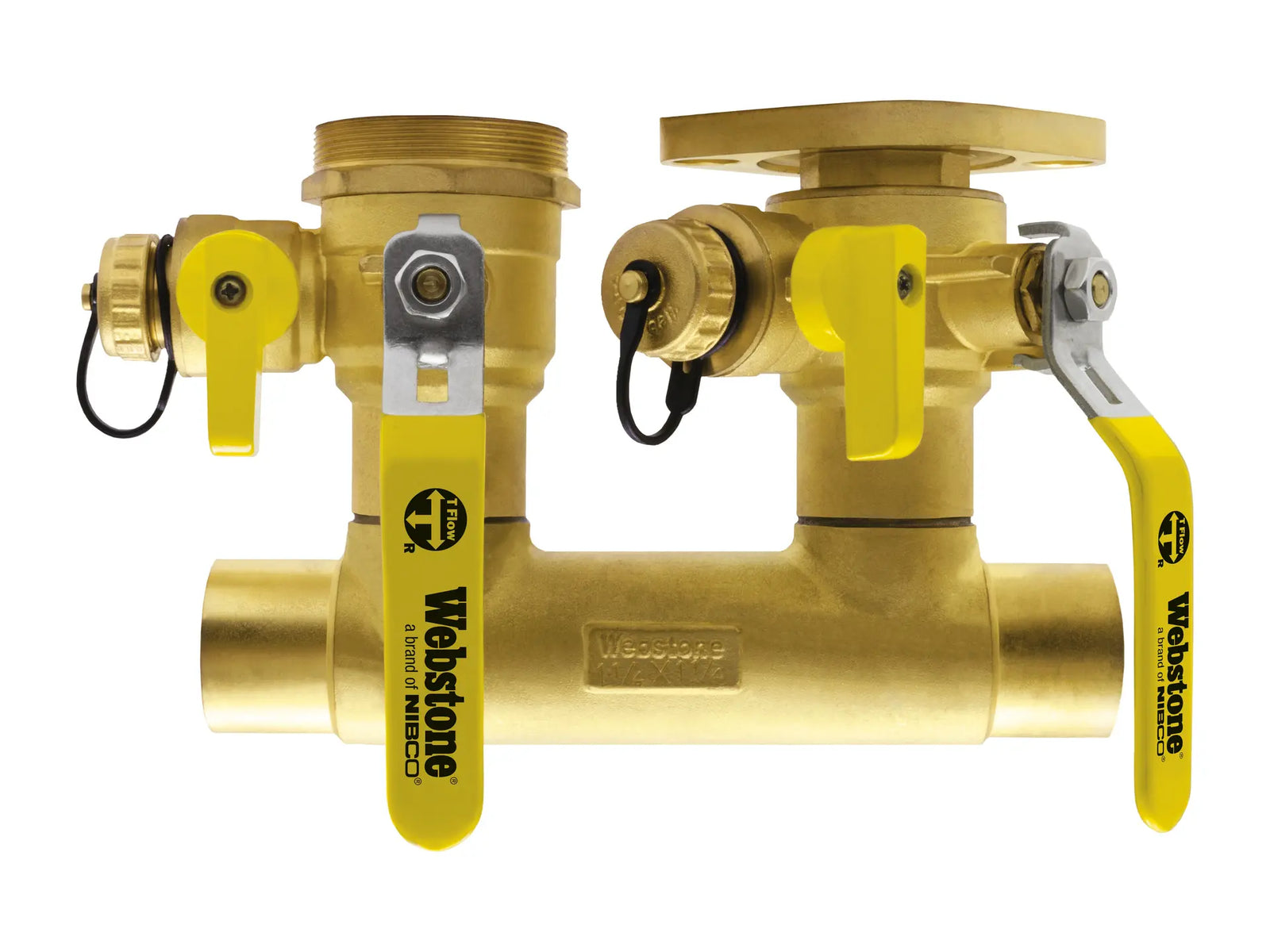 Webstone 1-1/4" x 1" Hydro-Core Ball Drain Valve H-58854-0