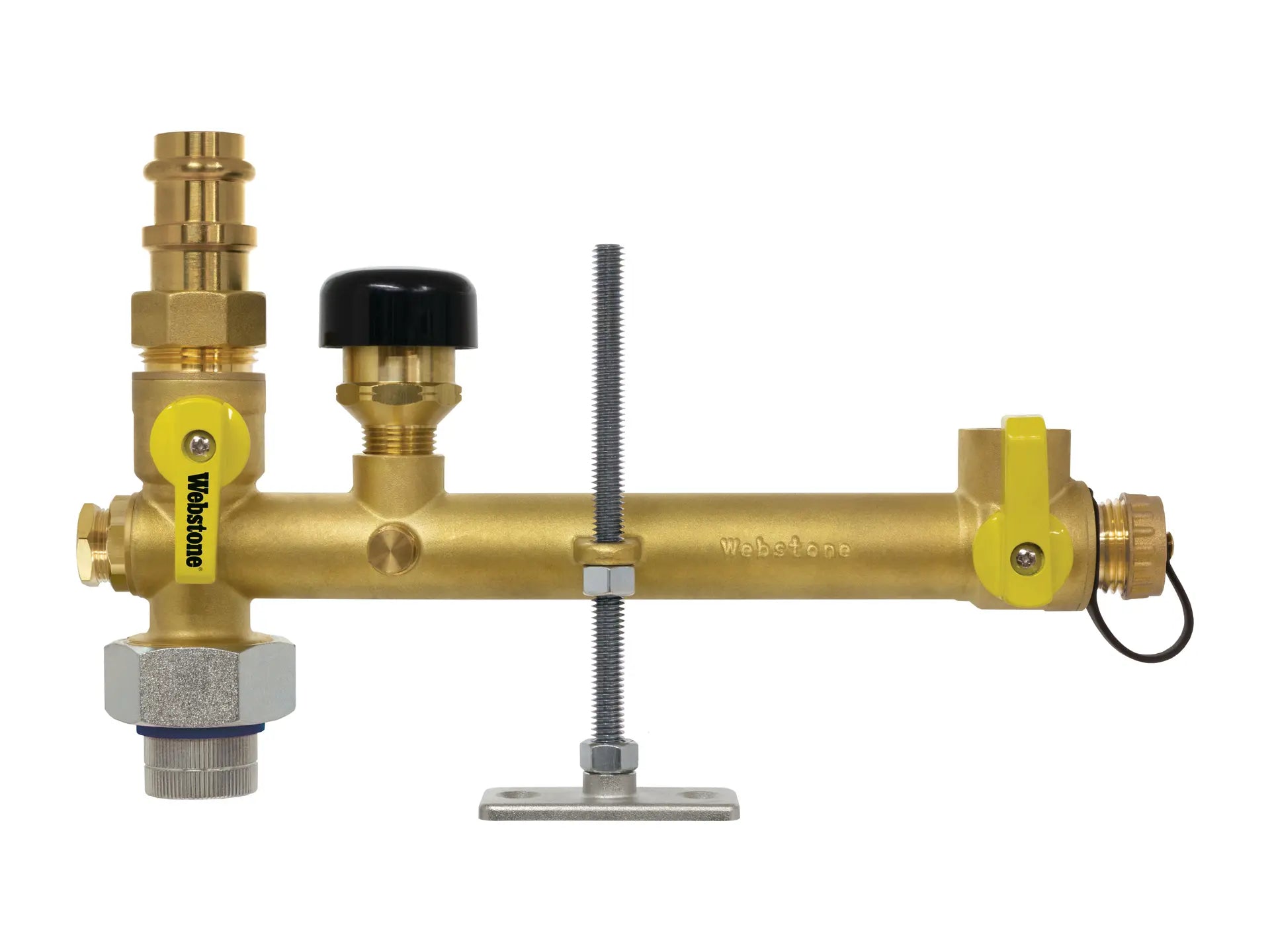 Webstone PSH-X165W-VR 1/2" x 3/4" x 3/4" x 3/4" Pro-Pal Water Heater Supply Valve H-61652W-VR