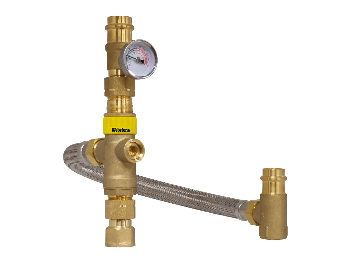 Webstone 3/4" MIP x FIP Water Heater Tempering Valve H-74313W