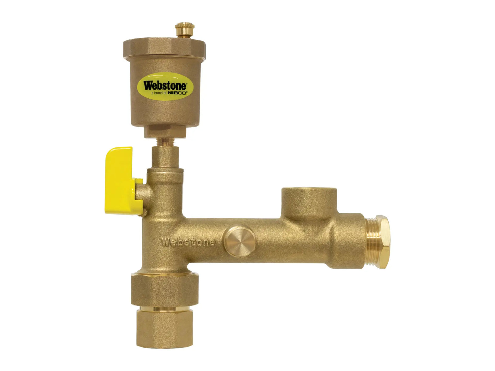 Webstone THD-7X61 3/4" x 3/4" Brass Boiler Vent Valve H-74613