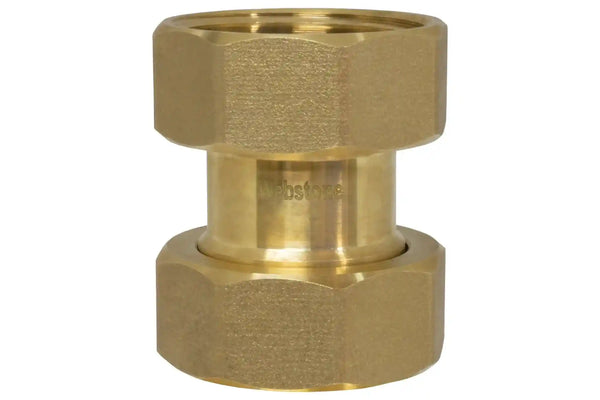 Webstone H-7-7104W, THD-7-710W 1 Union Coupling Forgred DZR Brass