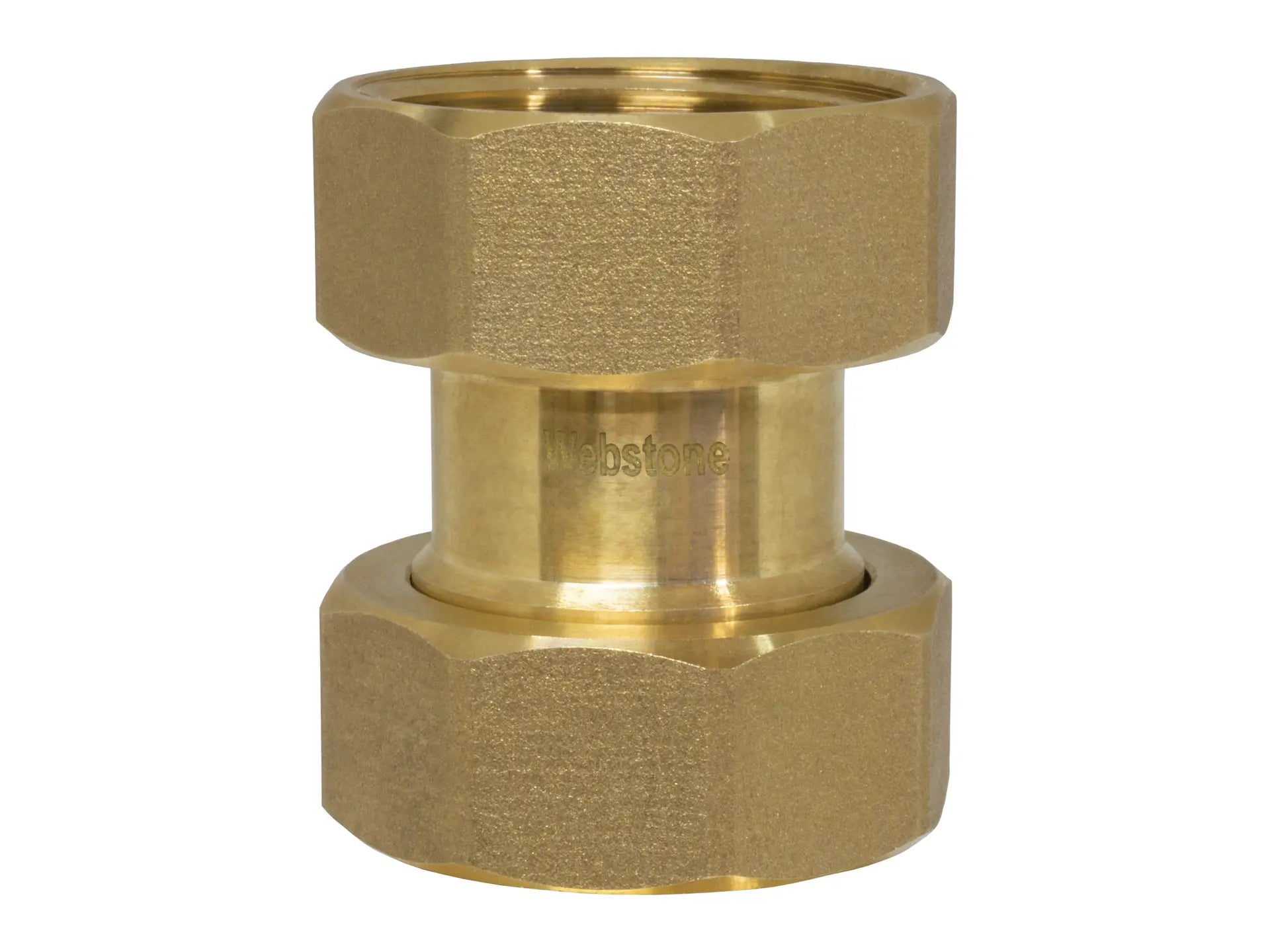 Webstone H-7-7107W-R, THD-7-710W 2 Union Coupling Forgred DZR Brass