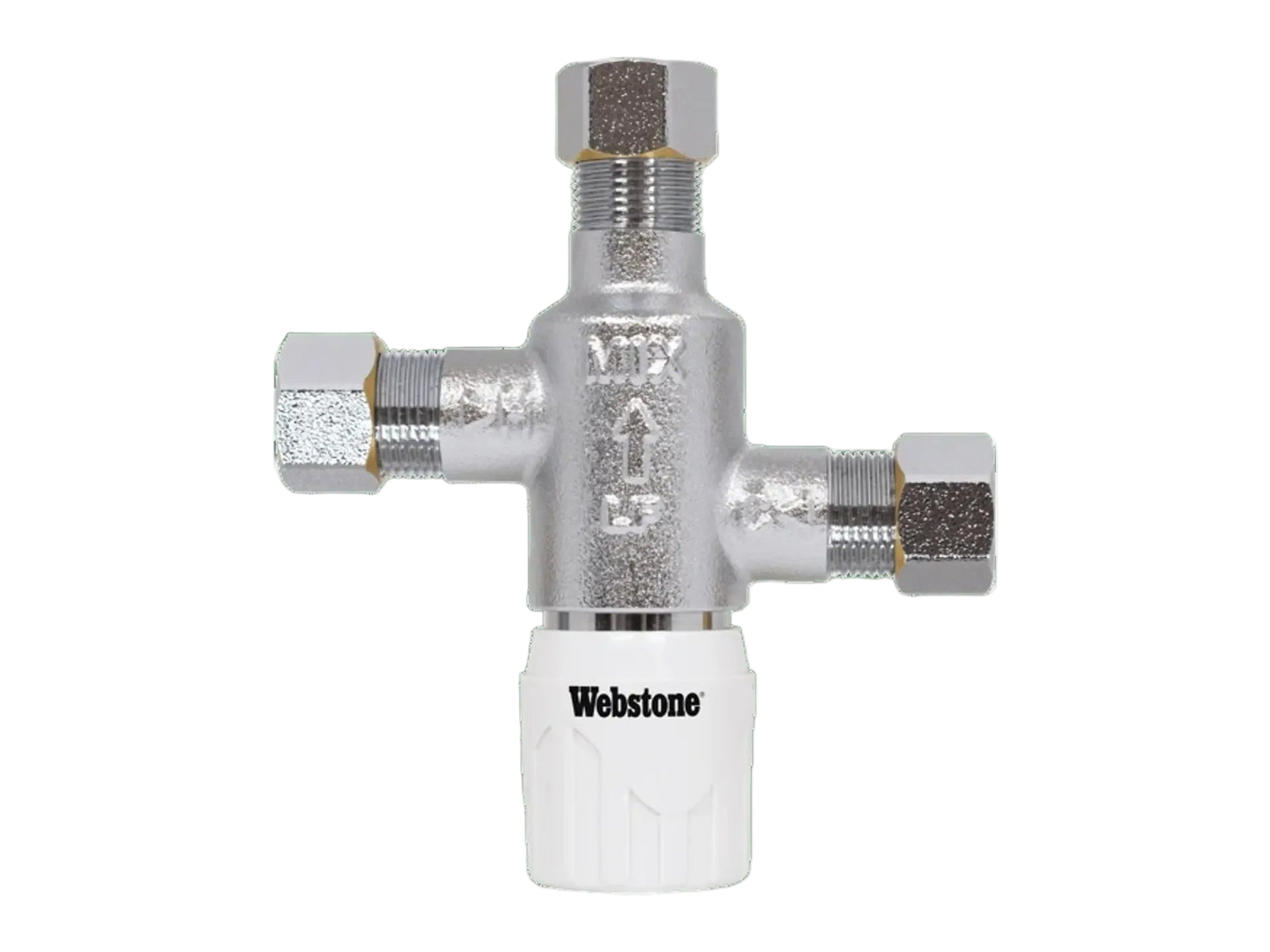 Webstone 3/8" Compression Thermostatic Mixing Valve H-77401W