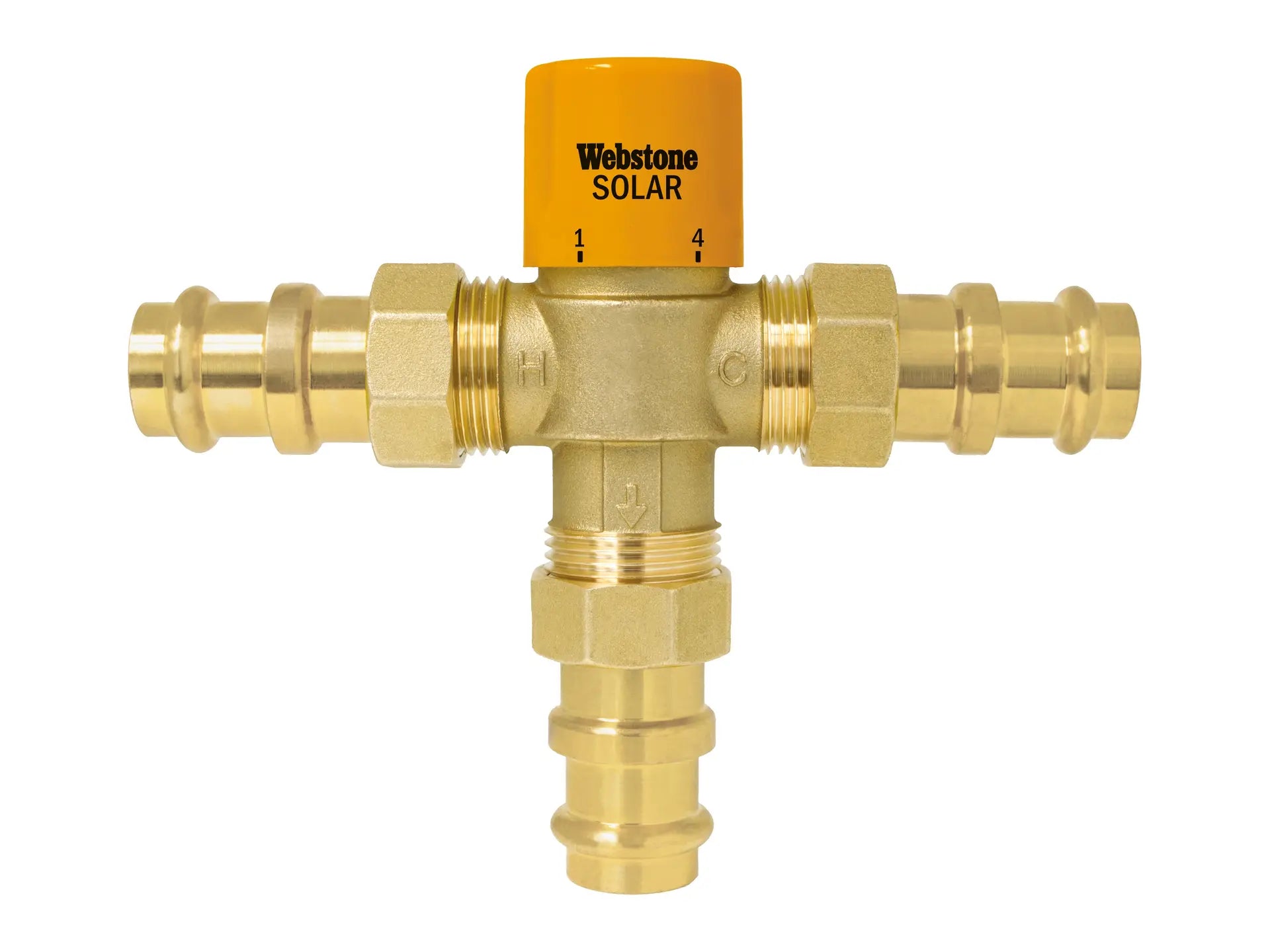 Webstone 3/4" Press Thermostatic Mixing Valve H-78263W