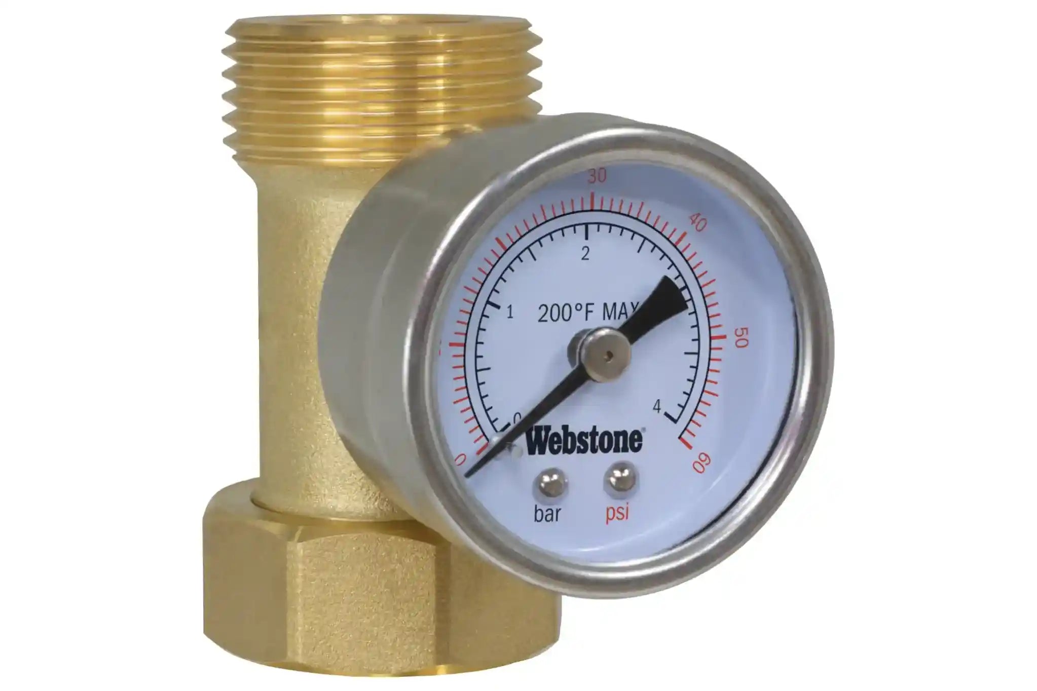 Webstone H-7-G304W-60, THD-7-X30W-60 1 Forged DZR Brass Union Fitting