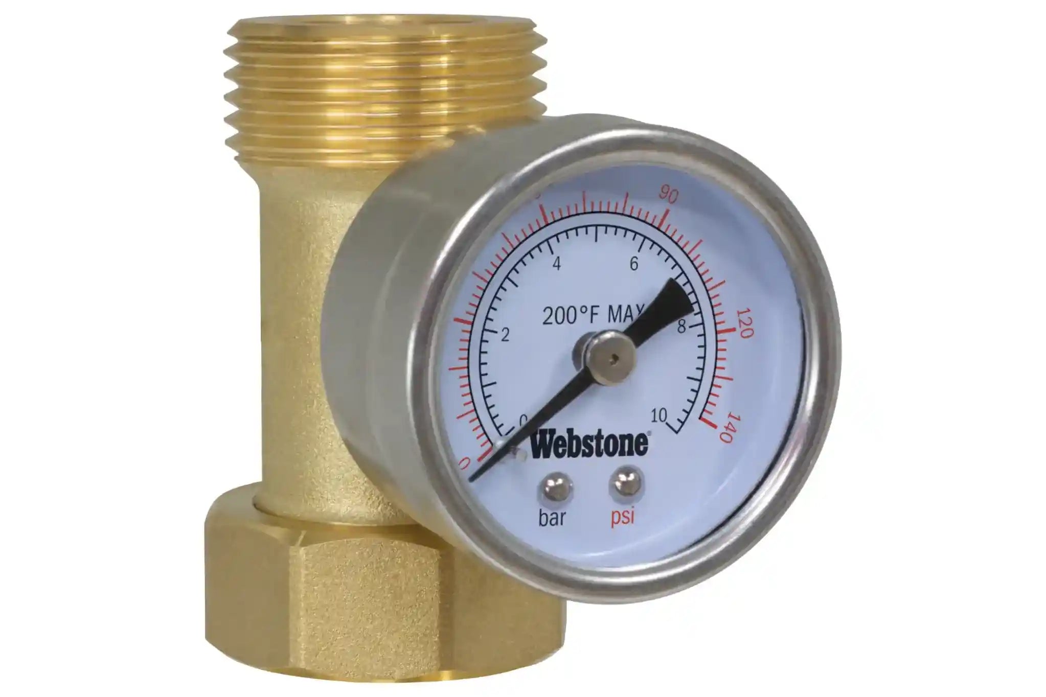 Webstone H-7-G306W-140, THD-7-X30W-140 1-1/2 Forged DZR Brass Union Fitting