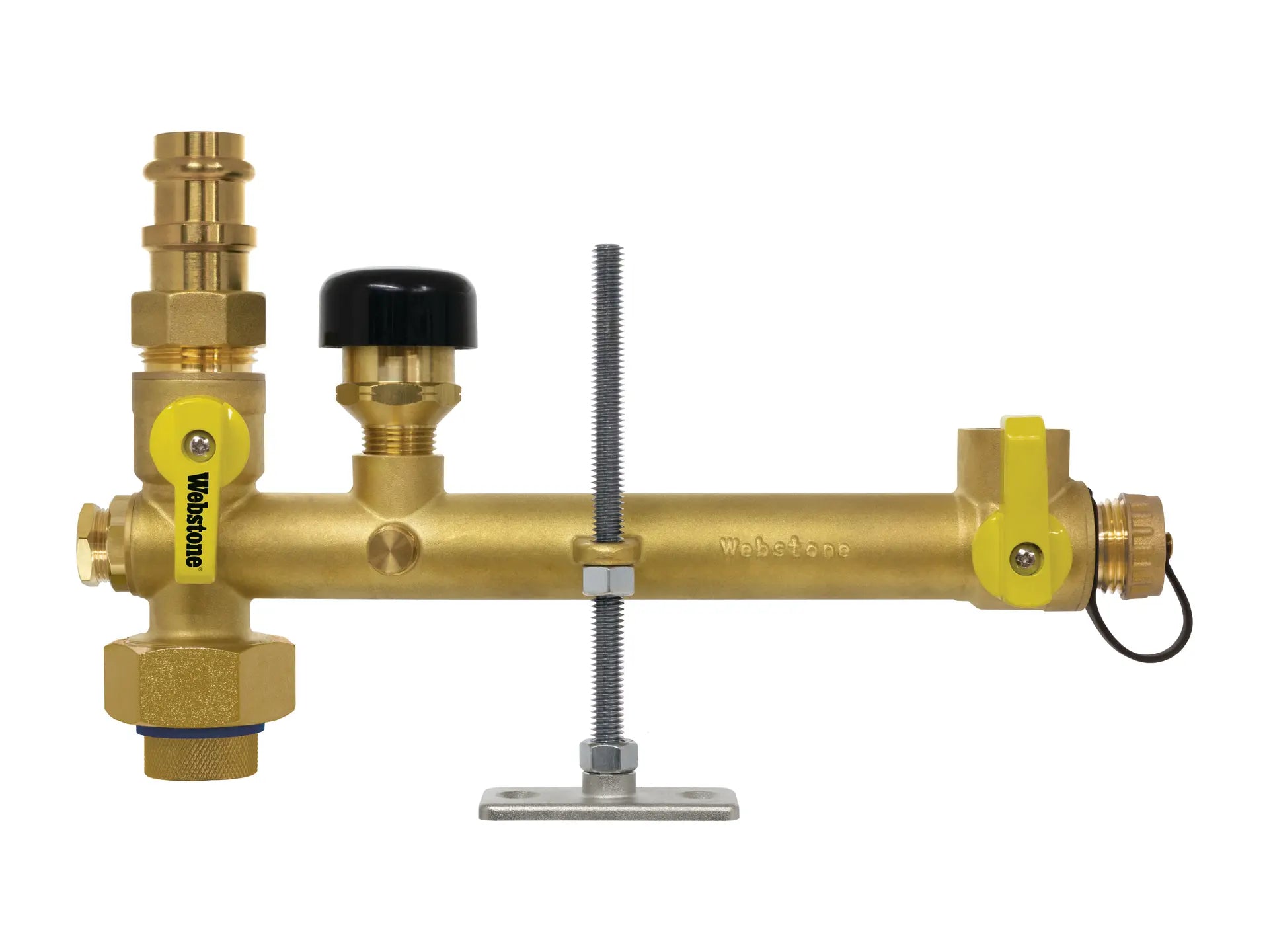 Webstone PRS-X265W-VR 1/2" x 3/4" x 3/4" x 3/4" Pro-Pal Water Heater Supply Valve H-82652W-VR