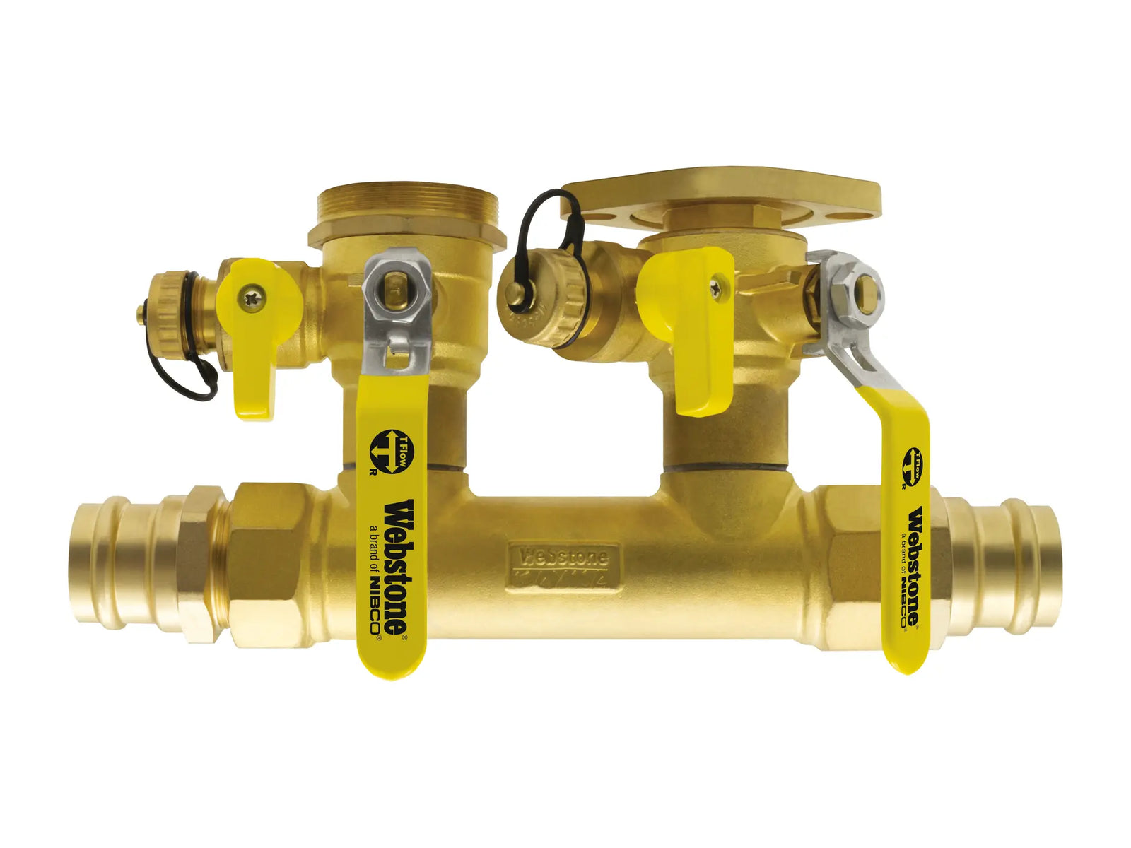 Webstone 1-1/4" x 1" Hydro-Core Ball Drain Valve H-88854-0
