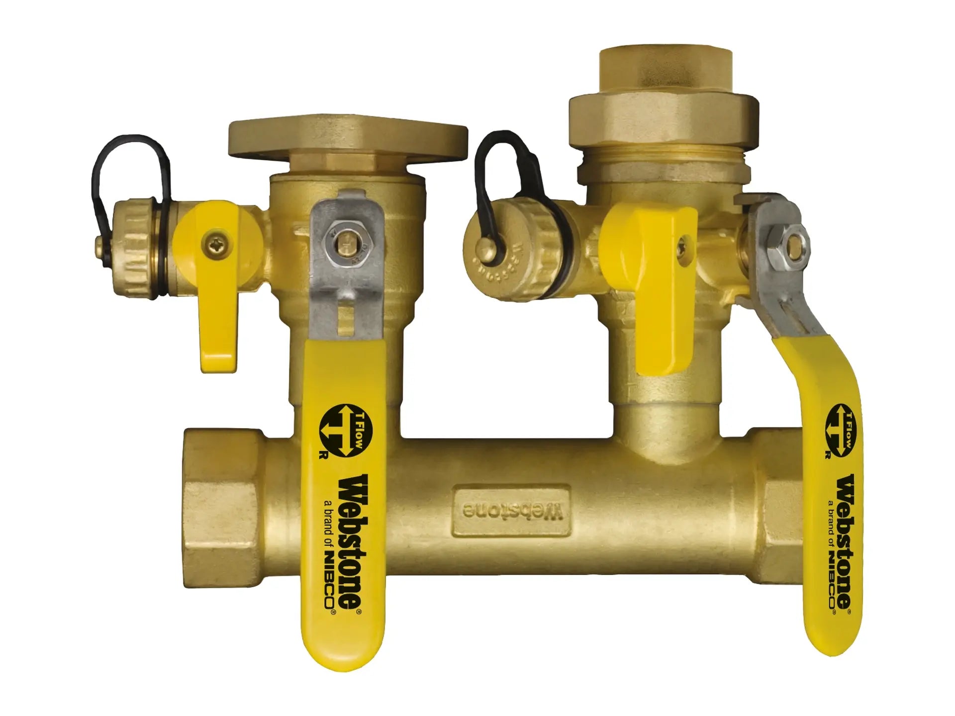 Webstone 1-1/4" Press x 1" FIP Left Flange Manifold Kit H-88854-44