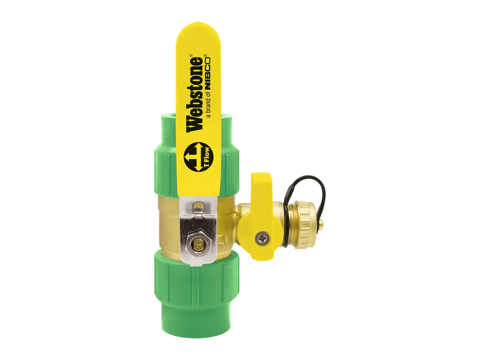 Webstone PPR-9061W 1-1/2" x 1-1/2" Female PP-R Metric Socket Aquatherm Ball Drain H-90616W