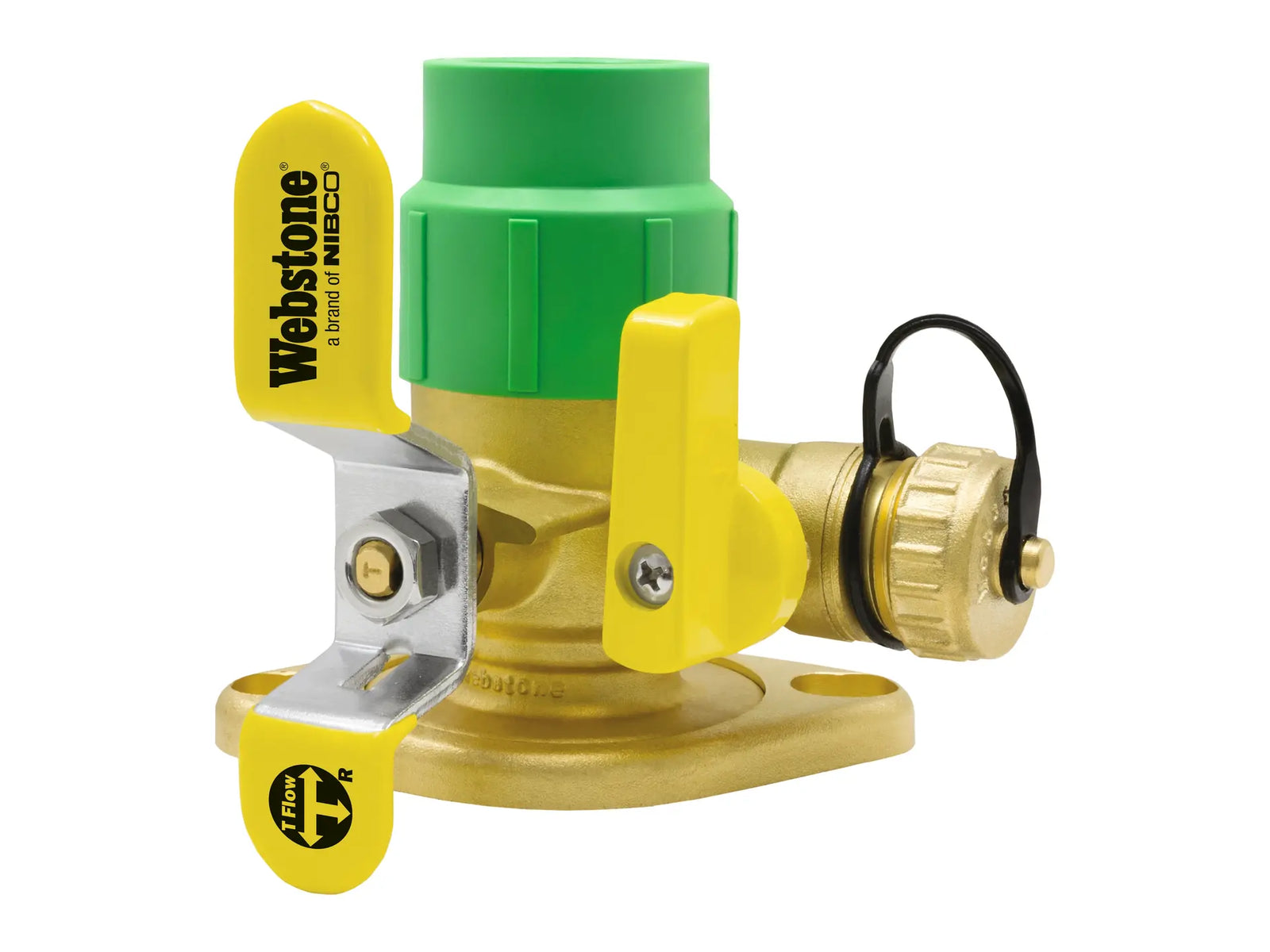 Webstone PPR-9140W 1-1/2" x 1-1/2" Female PP-R Metric Socket x Rotating Flange Aquatherm Isolator H-91406WHV