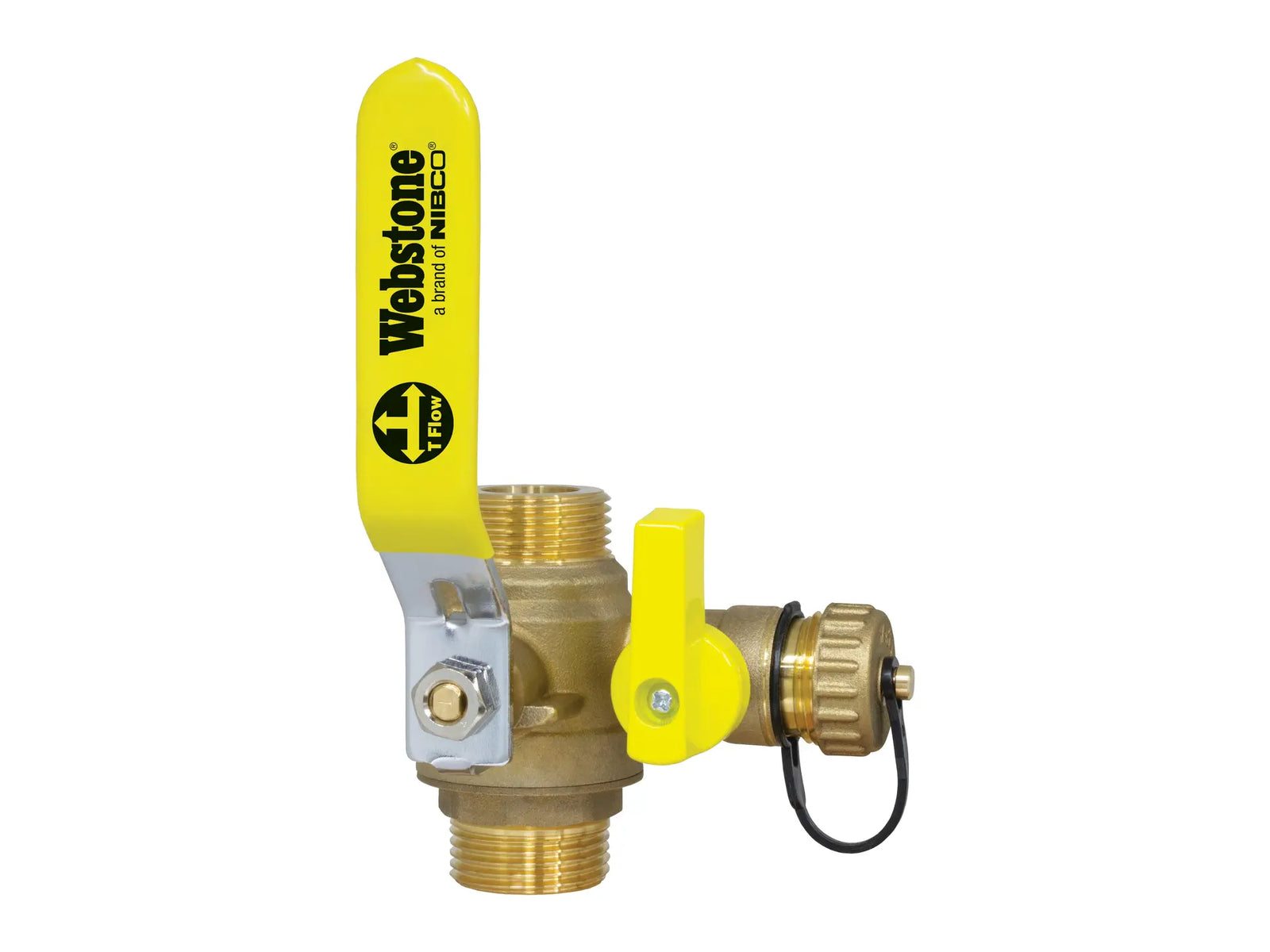 Webstone H-G0616W, THD-G061W 1 1/2 Full Flow Forged DZR Brass Ball Valve