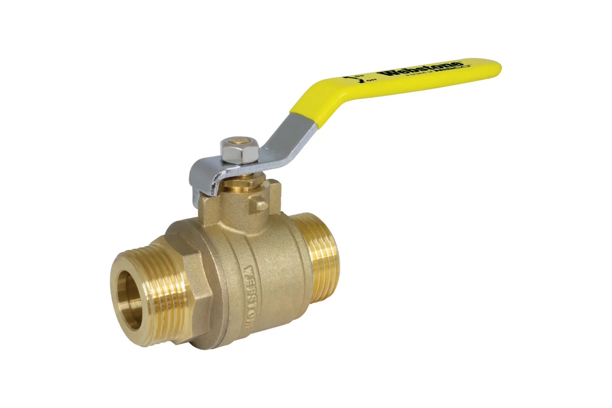 Webstone H-G1704W, THD-G170W 1 Full Flow Forged DZR Brass Ball Valve