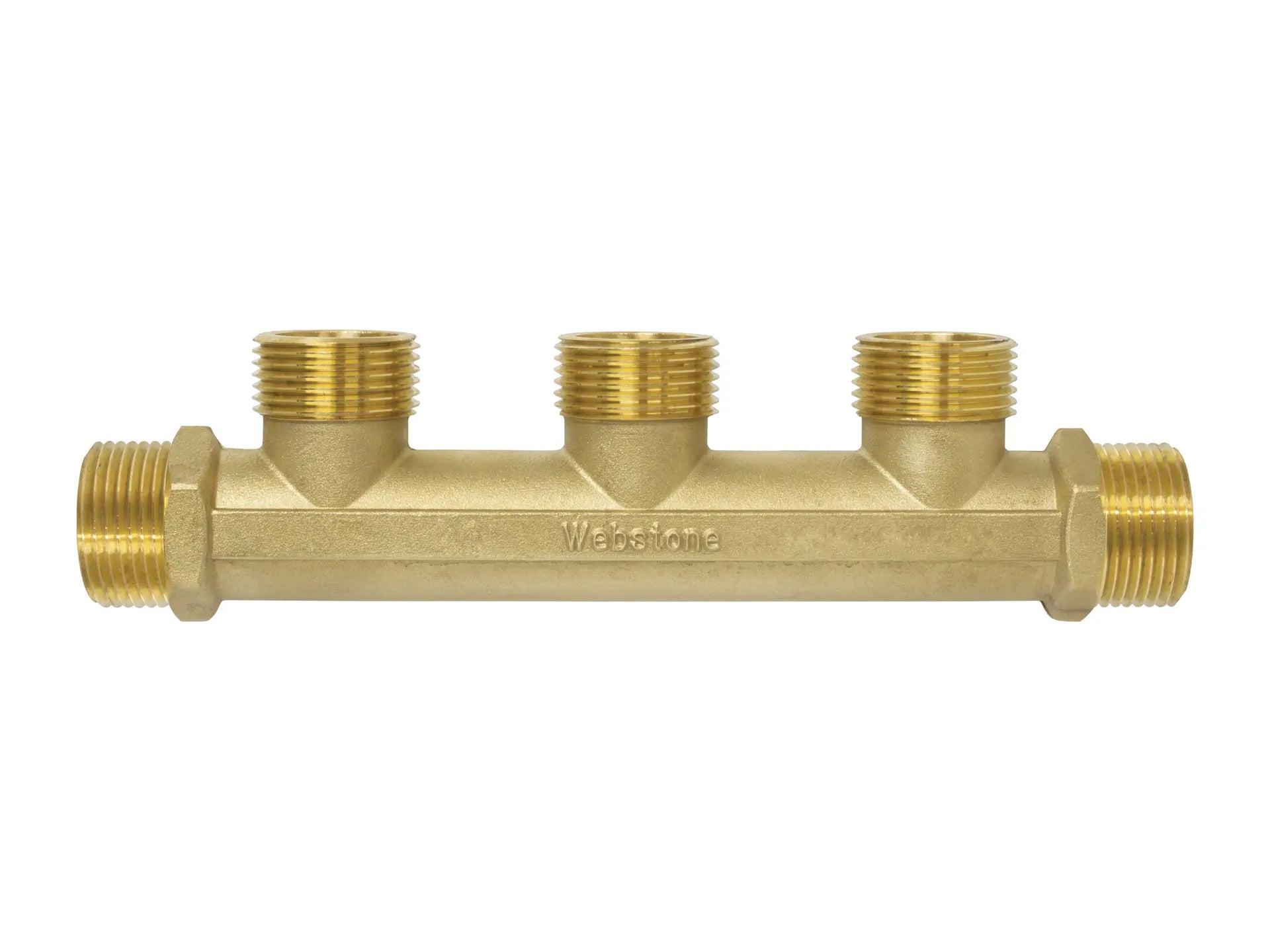 Webstone H-86X6 1" Threaded Multi-Port Tee H-G6G64W