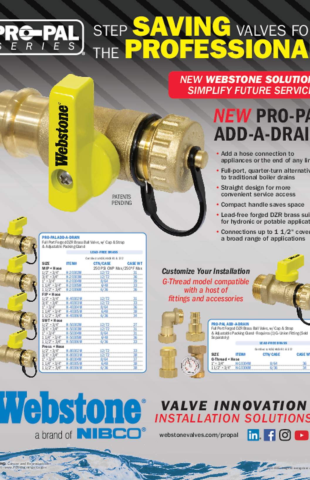Webstone Add-a-Drain Brochure