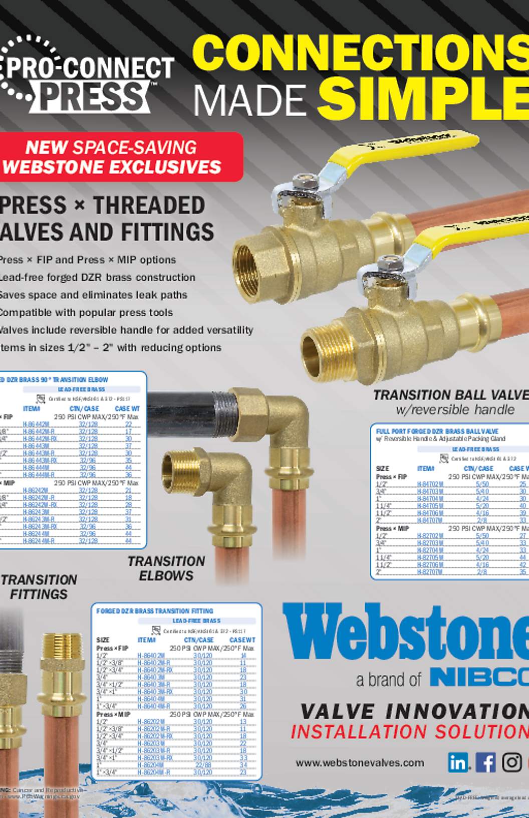 Webstone Press Products Brochure