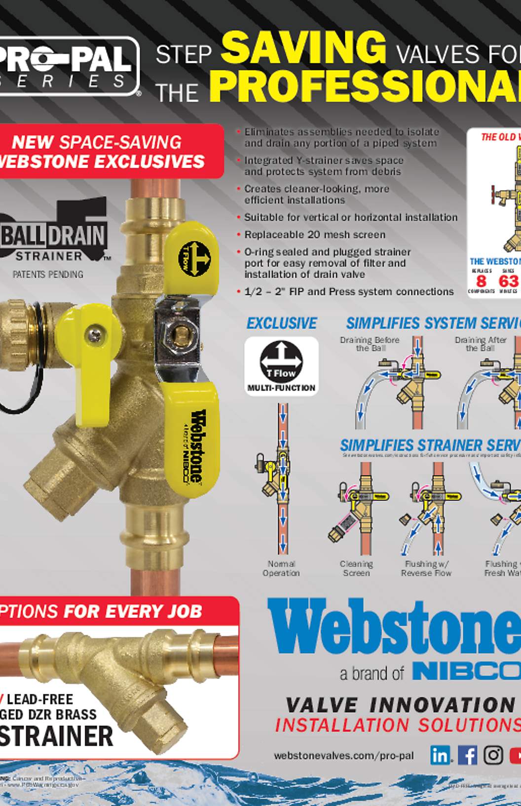 Webstone Y-Strainer Products Brochure