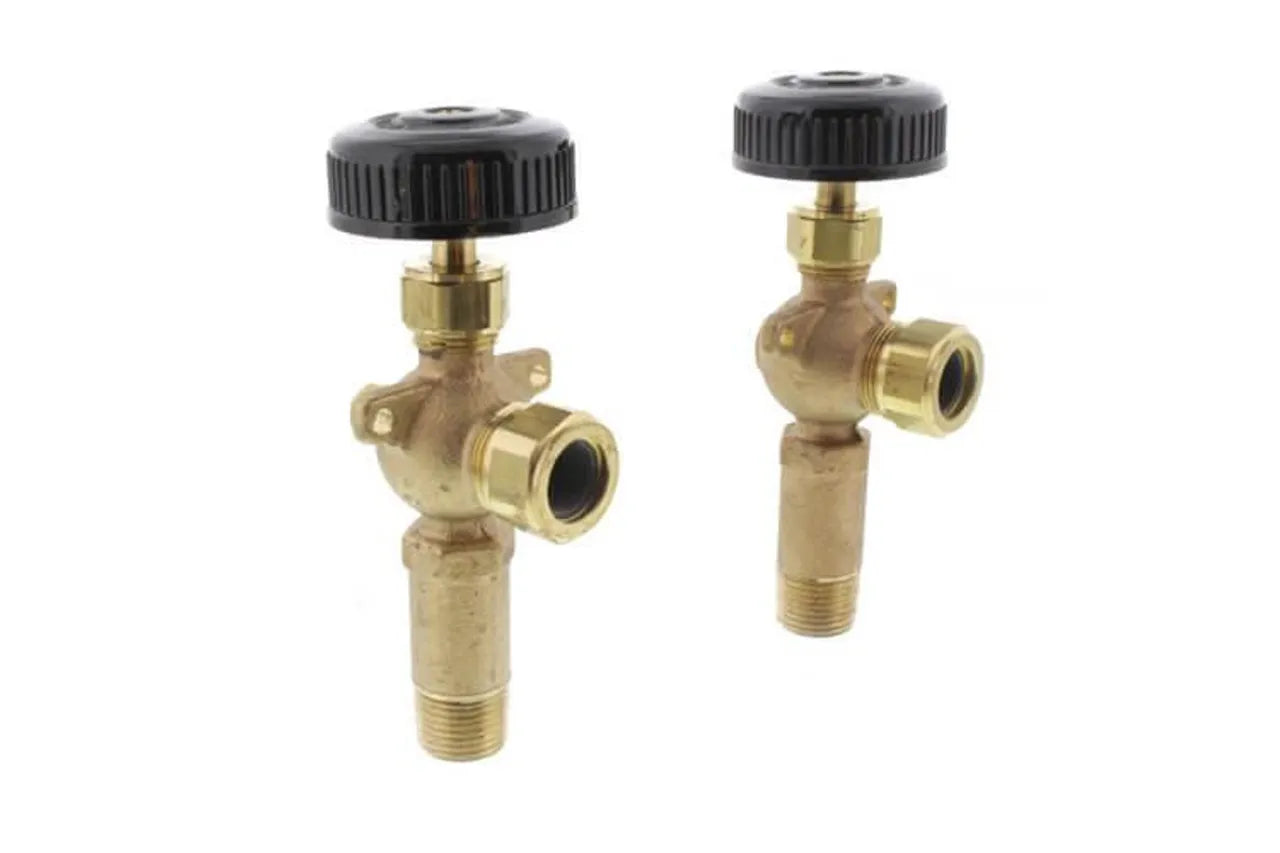 Weil-McLain 510-218-145, Set of 2, 1/2 Inch Water Gauge Cock