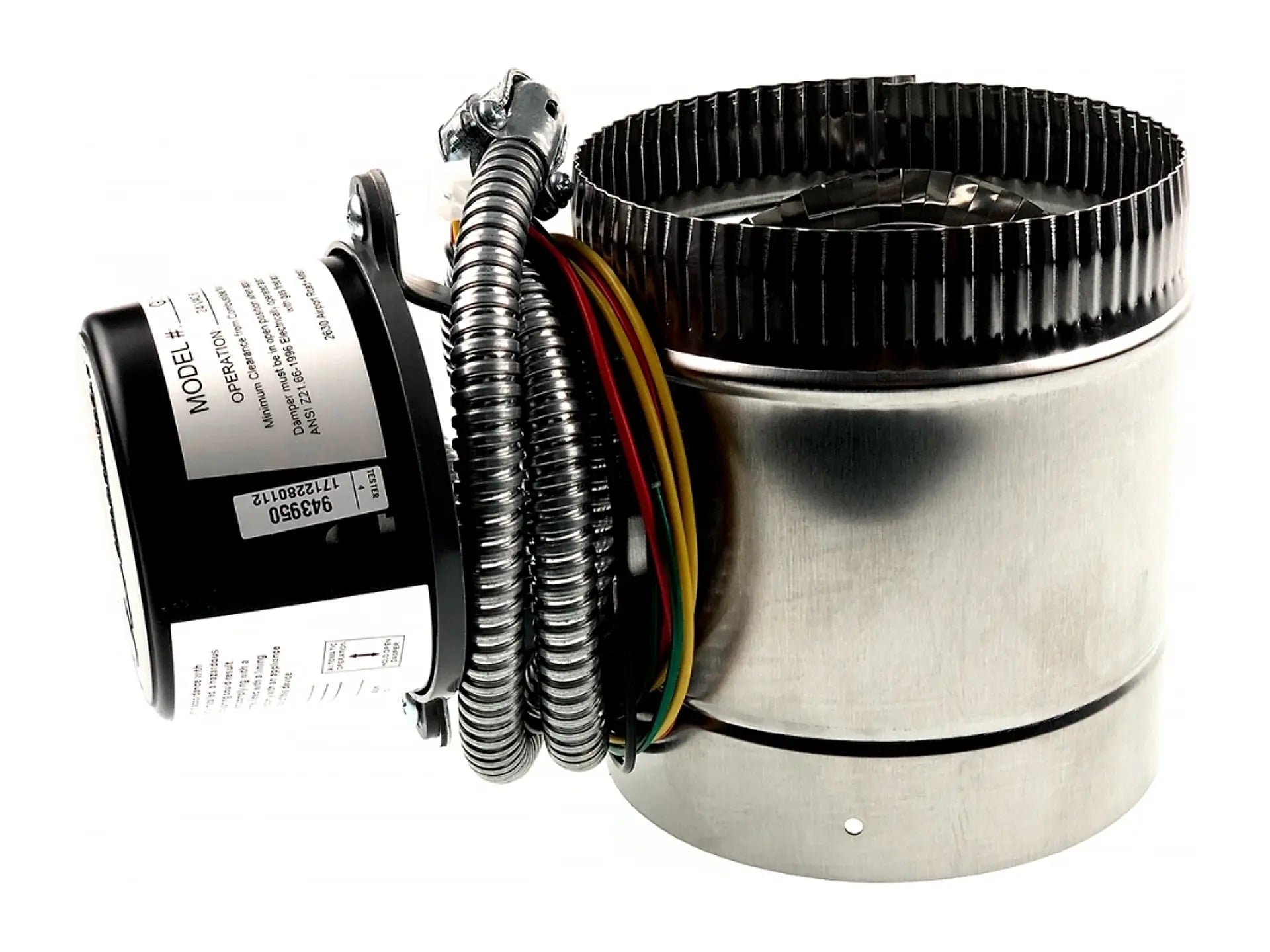 Weil-McLain 381-800-476, 6 Inch Vent Damper Kit with Motor