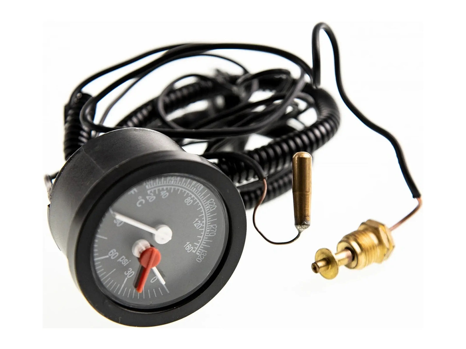 Weil-McLain 383-500-210, Temperature Gauge 70-320°F, Pressure Range 0-85 PSI