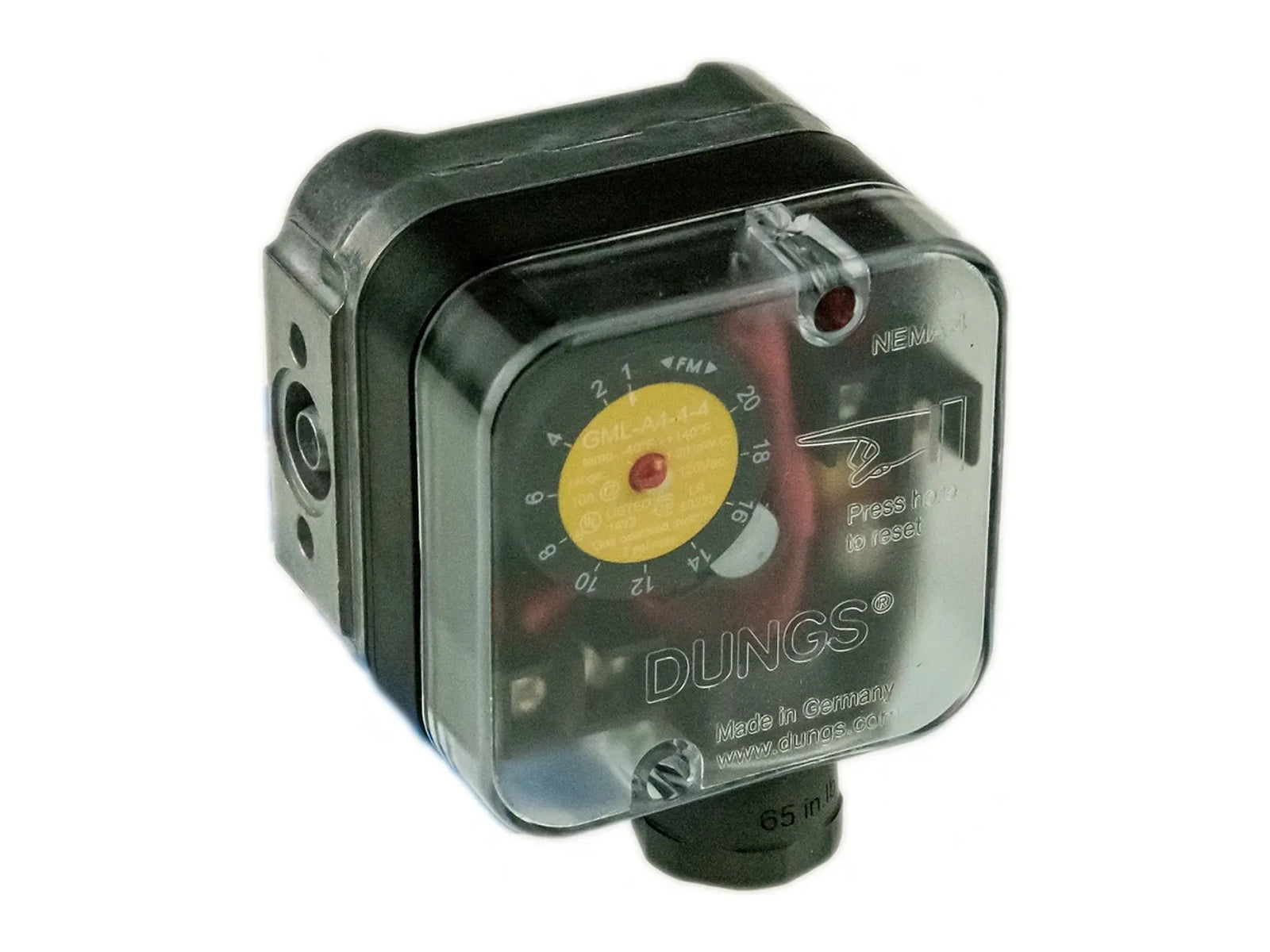 Weil-McLain 383-600-049 Low Gas Pressure Switch