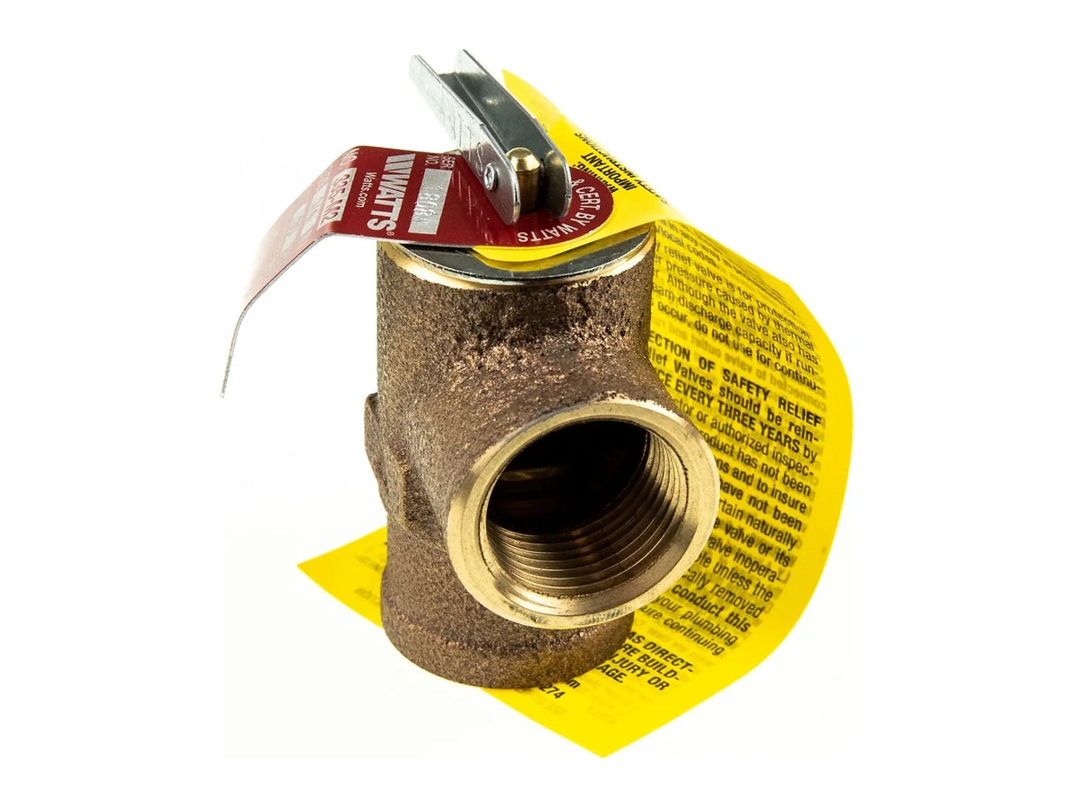 Weil-McLain 383-600-091, 3/4" Water Relief Valve FPT Inlet, 30 PSI