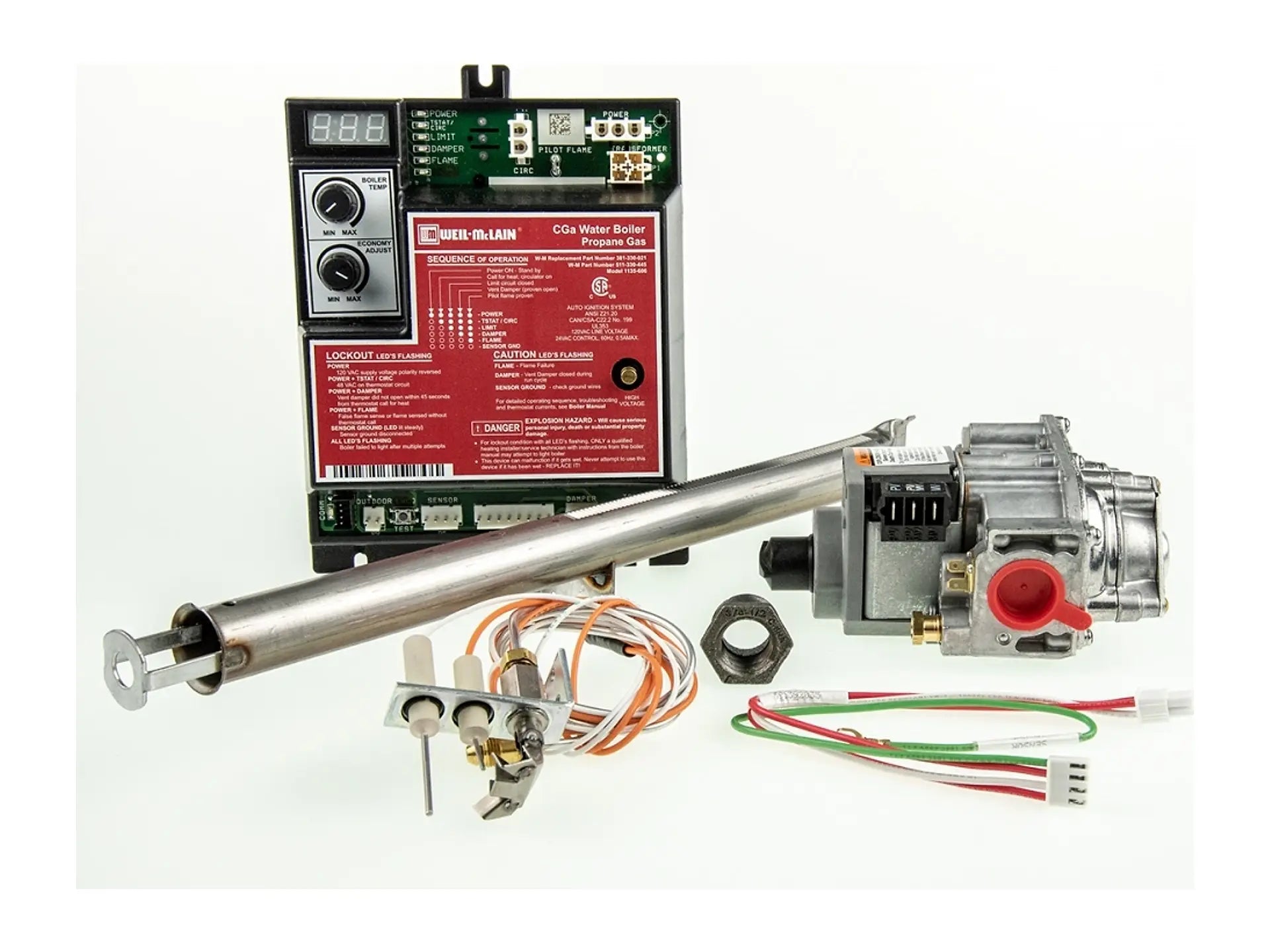 Weil-McLain 510-811-946 Natural Gas to Liquid Propane Conversion Kit