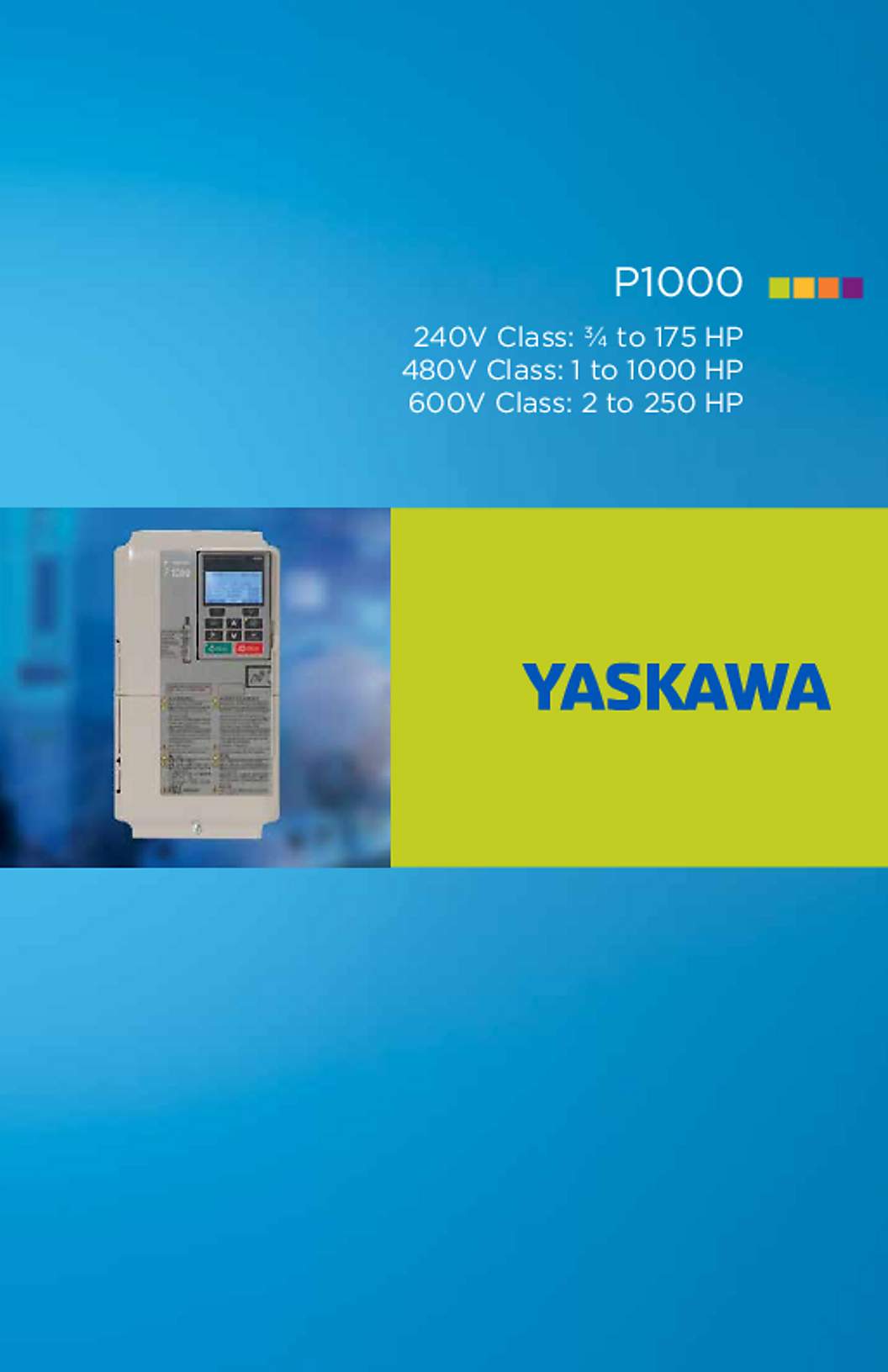 Yaskawa CIMR-PU4A0058FAA Datasheet