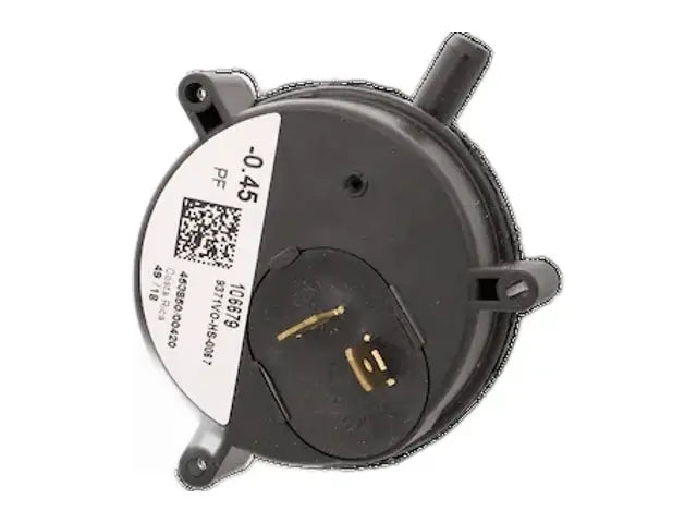 York S1-024-35270-000 SPNO Pressure Switch, -.45"WC Close On Fall