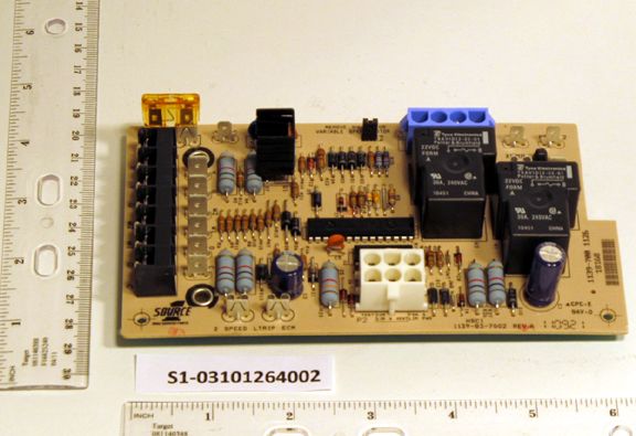 York S1-031-01264-002 Fan/Electric Heat Control Board