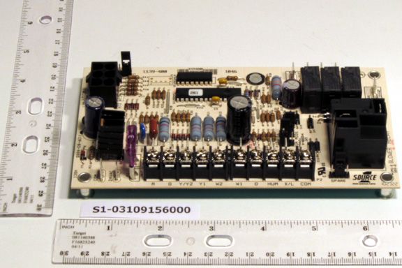 York S1-031-09156-000 Fan/Electric Heat Control Board