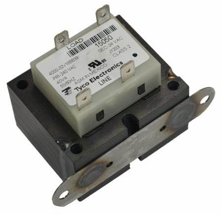 York S1-3300-3861 240V Primary, 24V Secondary, 40VA Foot Mount Transformer