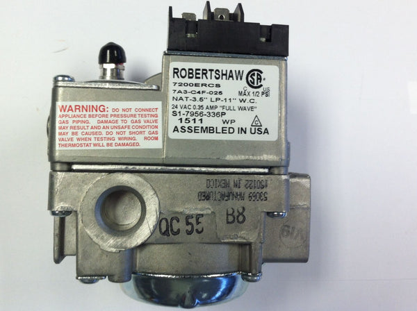 York S1-7956-336P 24v LP/NAT Gas Valve, 1/2"