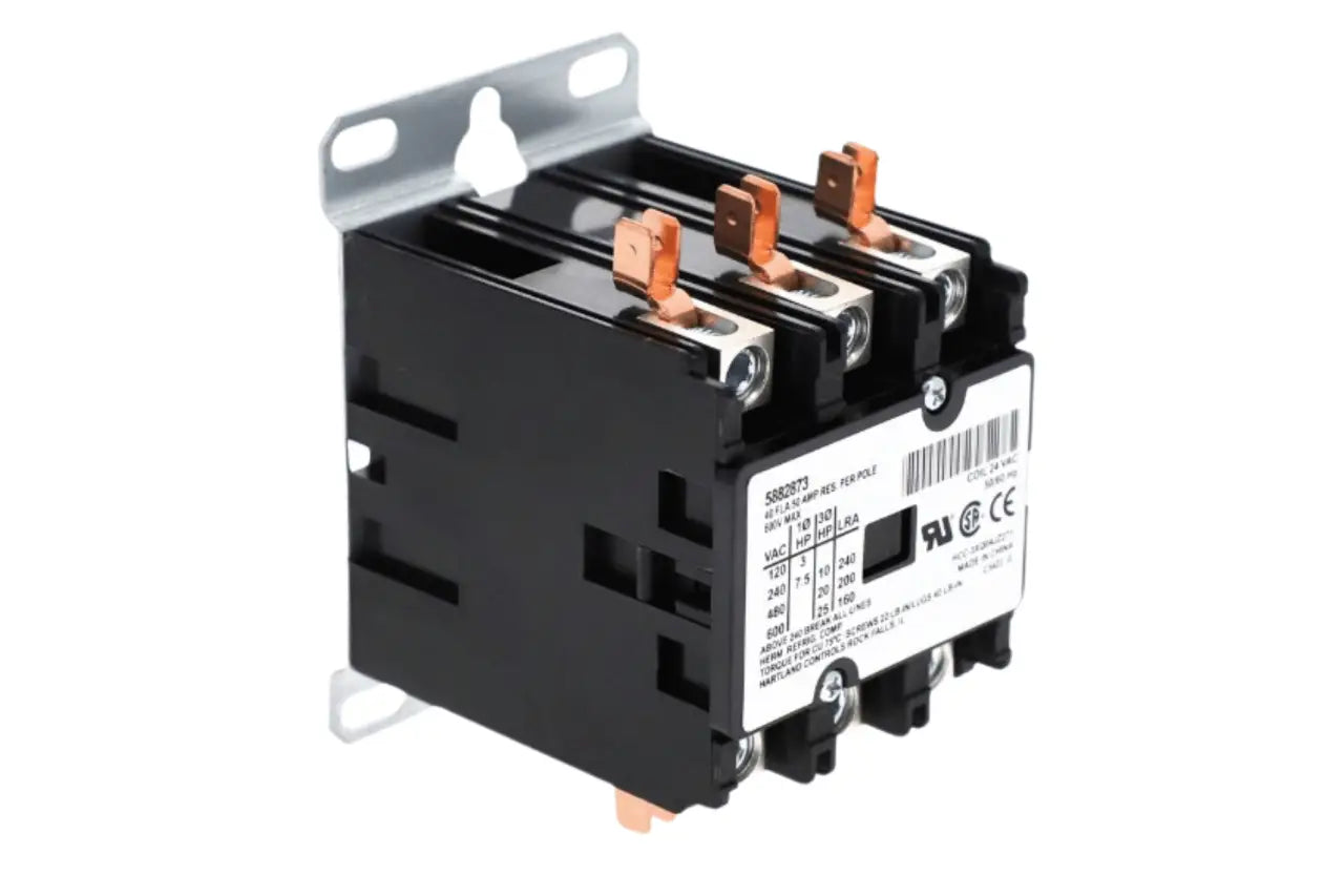York S1-5882873, 24v Coil, 3 Pole Contactor, 40 Amps