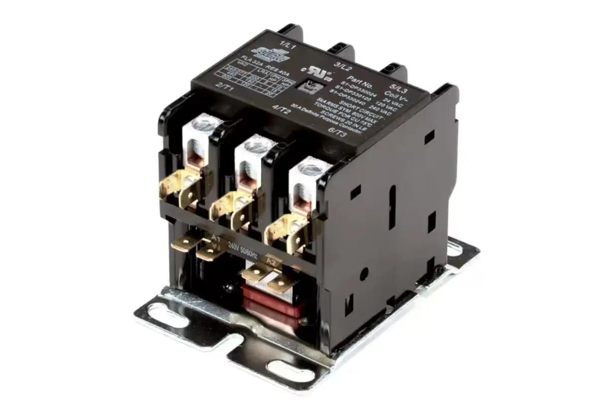 York S1-DP340240 40A Contactor, 3 Pole, 240V