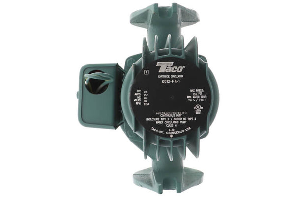 Taco 0012-F4-1, 00 Series Cartridge Circulator Ci Flgd 115V 2"Rpl