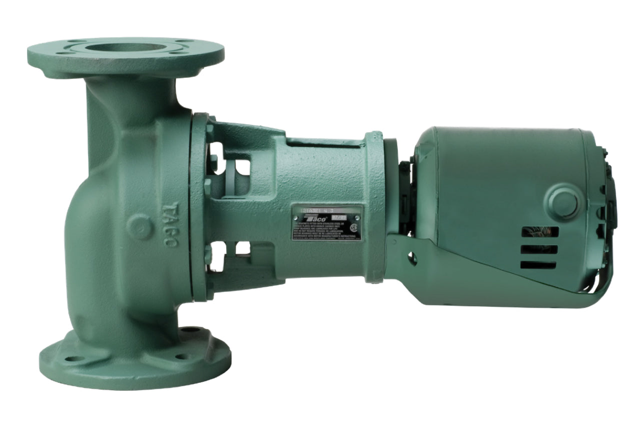 Taco 121-138 Series 3" Flgd, 1/2HP, 1725RPM, 200v, 3PH In-Line Booster Pump 132A3E10132096