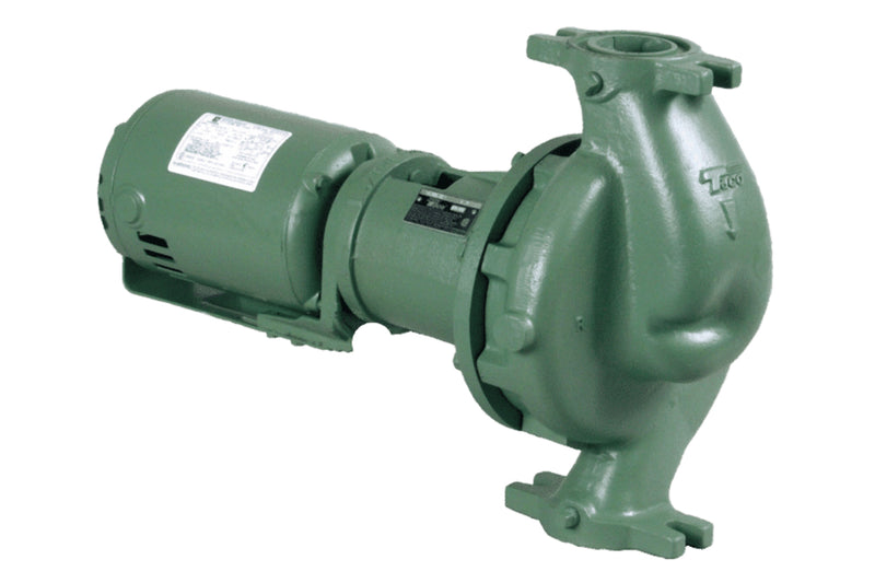 Taco 1600 Series 1-1/2" Flgd, 1/2HP, 1750RPM, 115/230v, 1PH In-Line Centrifugal Pump 1612E3E10132096