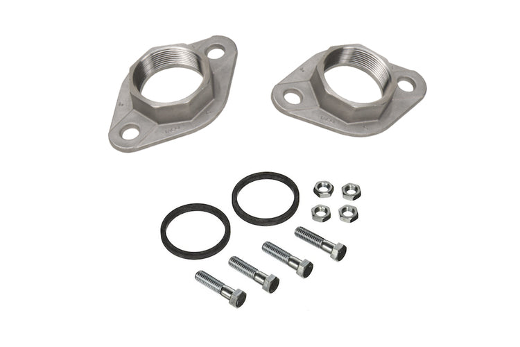 Taco Pair of 1-1/4" NPT Stainless Steel Flanges 194-1540SF