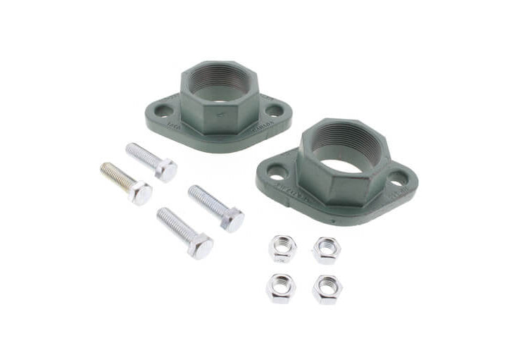 Taco Pair of 2" NPT Cast Iron Flanges 194-2124F