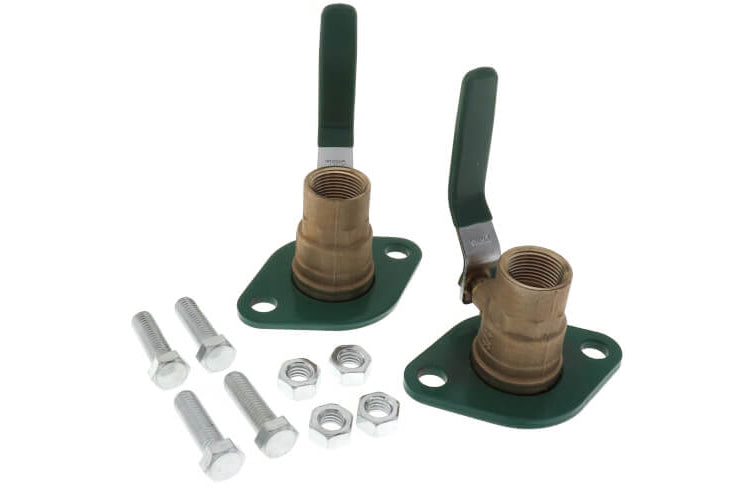 Taco 3/4" NPT Brass Shut-Off Flange Set SF-75T