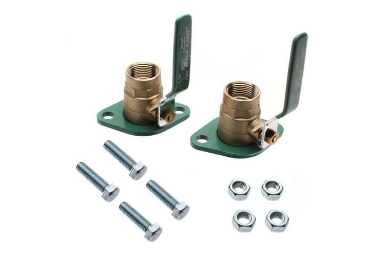 Taco 1" NPT Brass Shut-Off Flange Set SF-100T