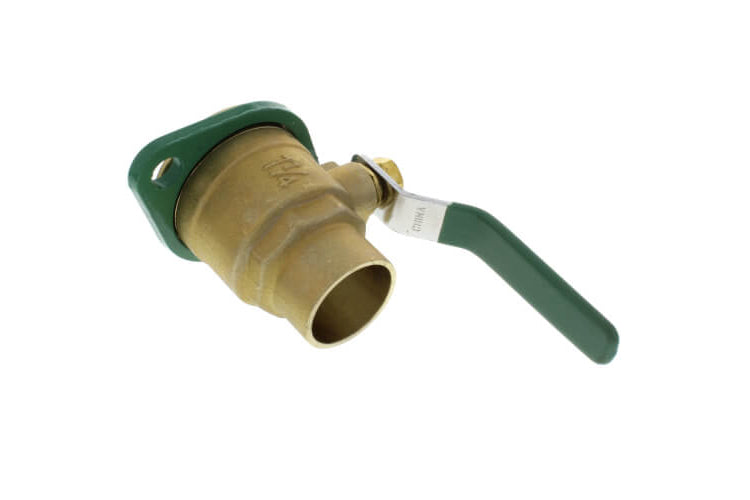 Taco 1-1/4" SWT Brass Shut-Off Flange Set SF-125S