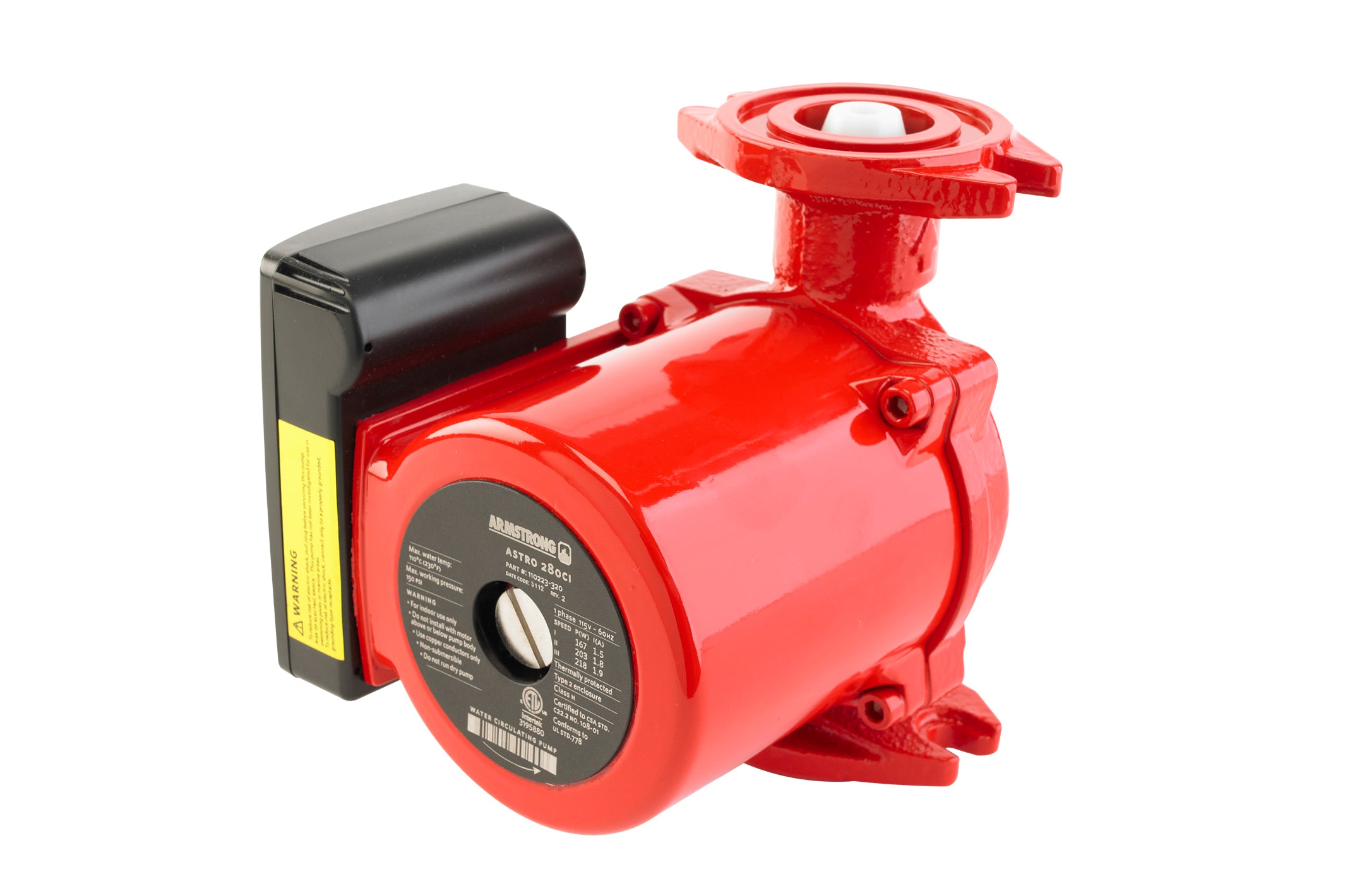 Armstrong Astro 2 115v, 1PH In-Line Booster Pump 110223-320